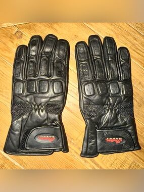 Indian Motorcycle Leather Riding Gloves Schoeller Keprotec Armor | Men's 2XL